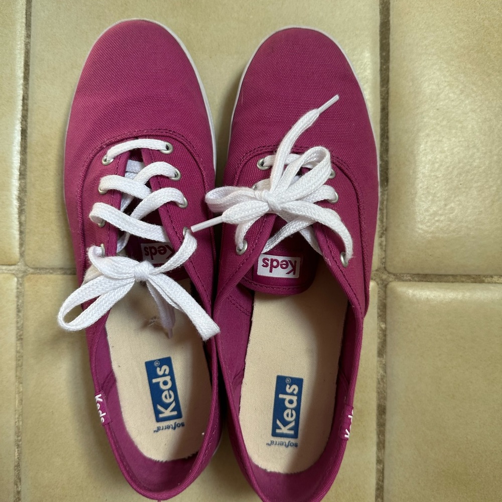Purple Canvas Keds